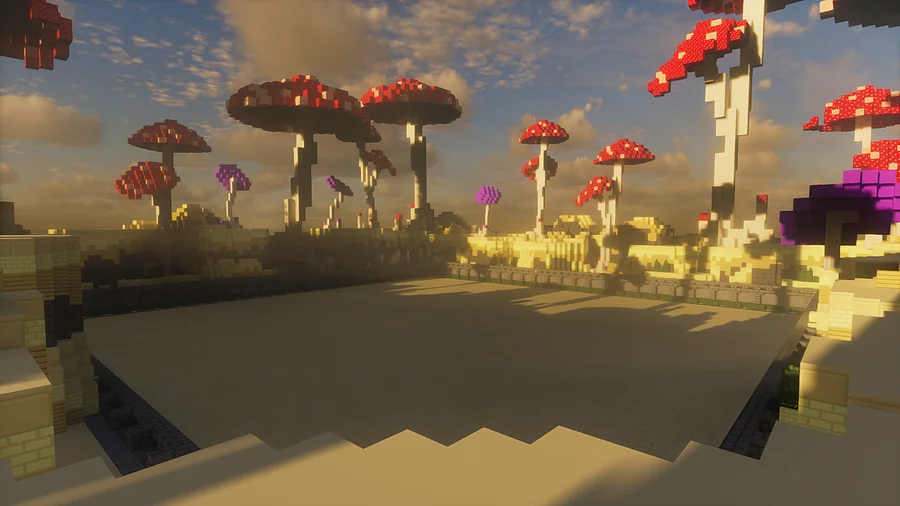 Mushroom arena